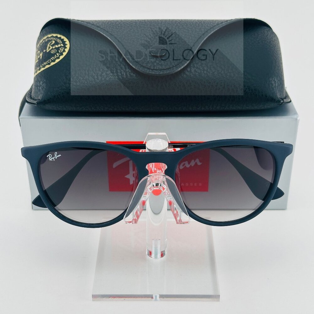 BRAND NEW Ray-Ban Erika Blue Frame Grey Gradient Sunglasses ORB4171 6002/8G